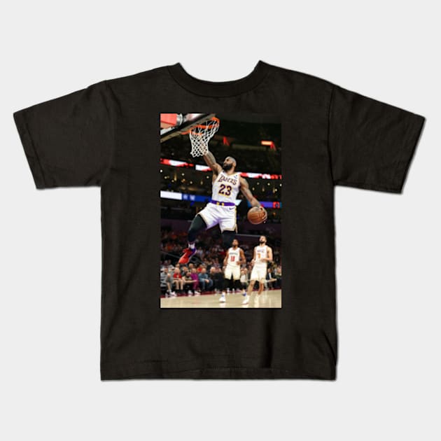 LeBron james Kids T-Shirt by TshirtMA